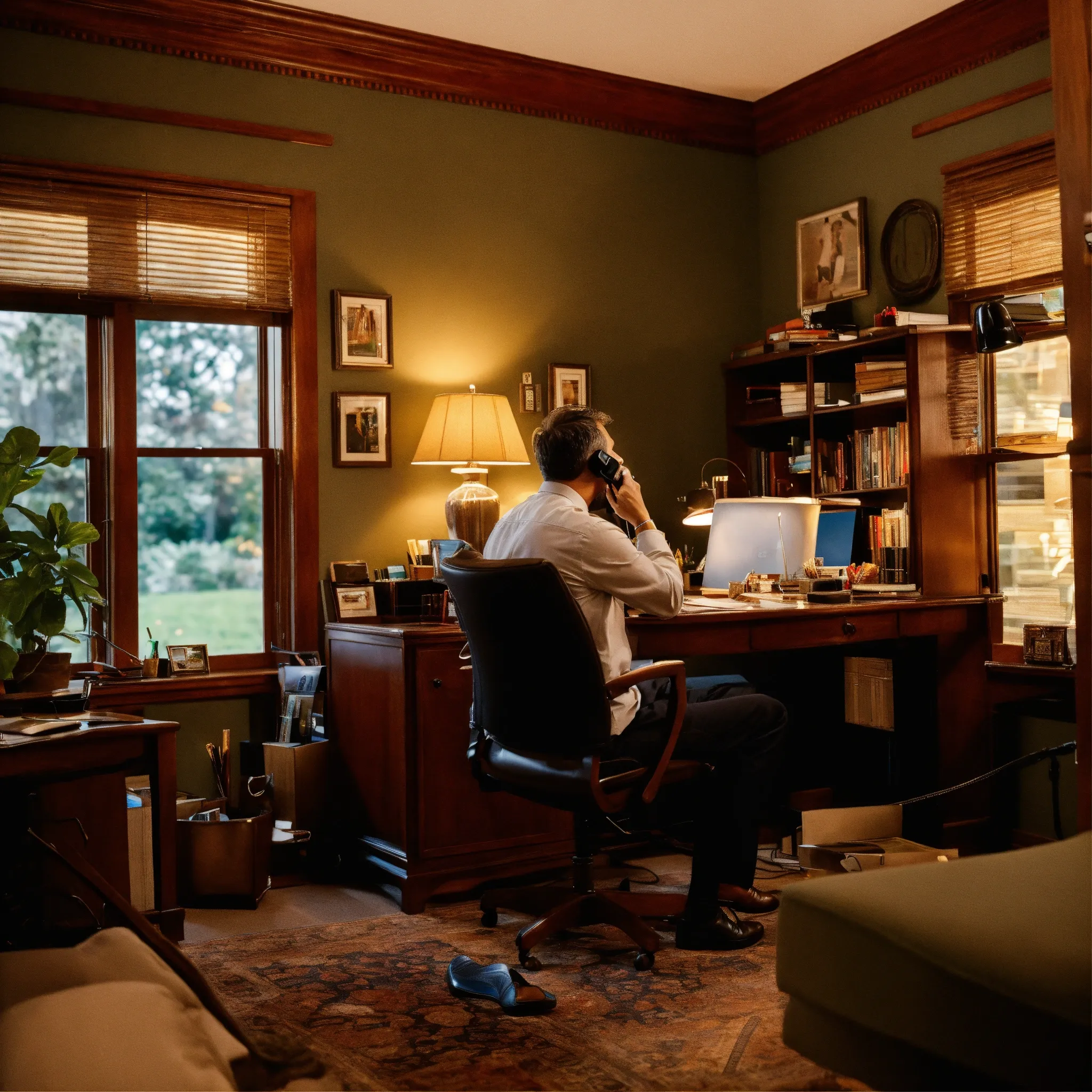 Modern ergonomic workspace design